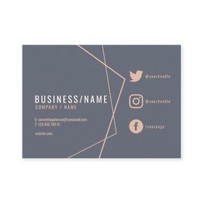 Rustic social media
