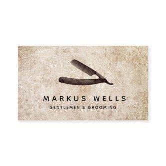 Rustic Straight Razor Barber Shop