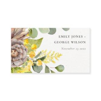 RUSTIC SUNFLOWER EUCALYPTUS  FLORA WEDDING WEBSITE