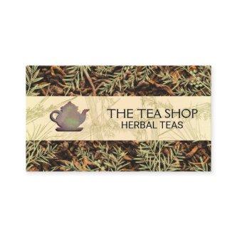 Rustic Teapot | Leaf | Dried Tea Leaves