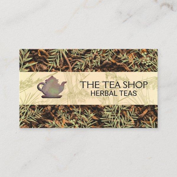 Rustic Teapot | Leaf | Dried Tea Leaves