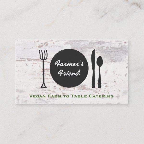 Rustic Vegetarian Farm to Table Catering