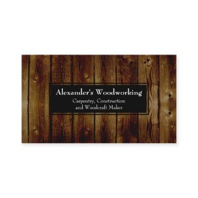 Rustic Vertical Wood Boards Carpentry Construction