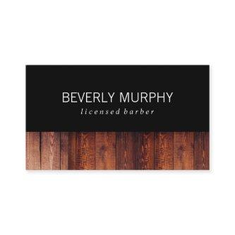 Rustic Wood Black