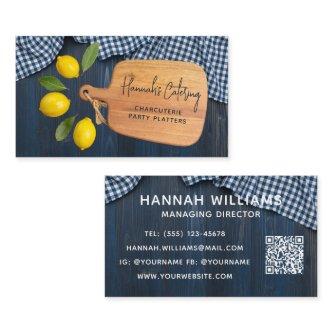 Rustic Wood Cutting Board Citrus Cooking Script