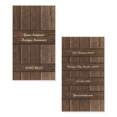 Rustic Wood Grain Sepia Brown Country Vintage
