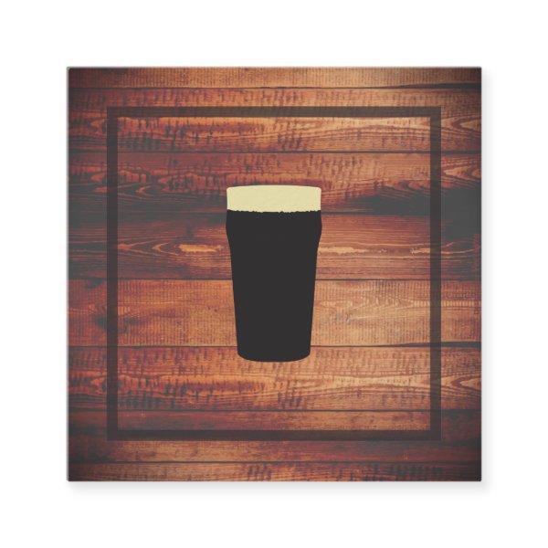 Rustic Wood Square Element Square