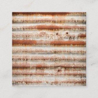 Rusty Metal Background Square