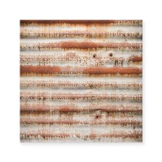 Rusty Metal Background Square