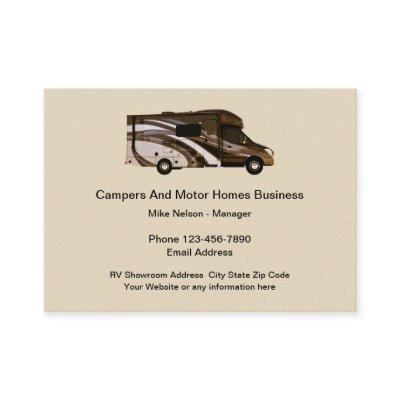 RV Holiday Camp And Motor Home Showroom