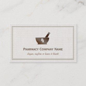 RX Symbol Pharmacy Chemist Company - Classic Linen