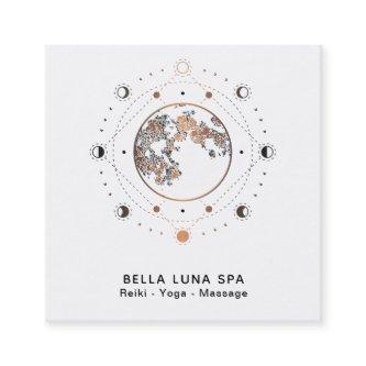 *~* Sacred Moon Phases Universe Luna Shaman Stars Square