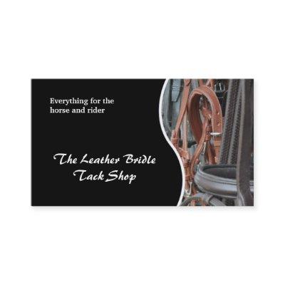 Saddlery and tack shop