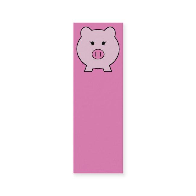 Sadie the Pink Pig ~ Cute Girly Kawaii Mini