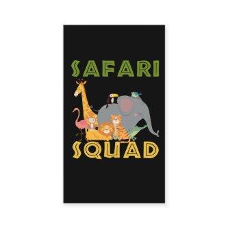 Safari Squad Zoo Animal Family Vacation