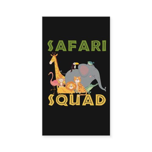 Safari Squad Zoo Animal Family Vacation