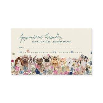 Sage Cream Dog Cafe Operator Appointment