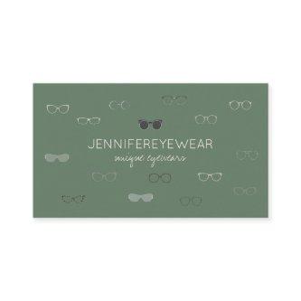Sage Green Optical Eye sunglasses