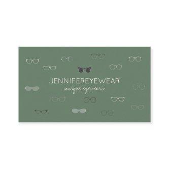 Sage Green Optical Eye sunglasses