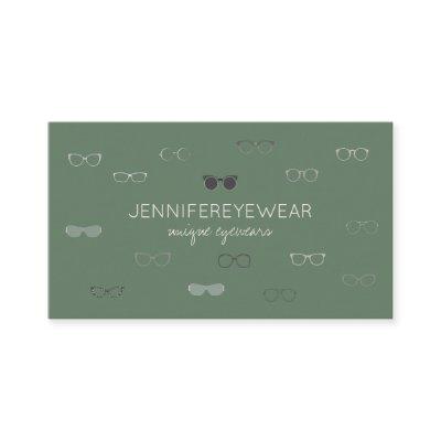 Sage Green Optical Eye sunglasses