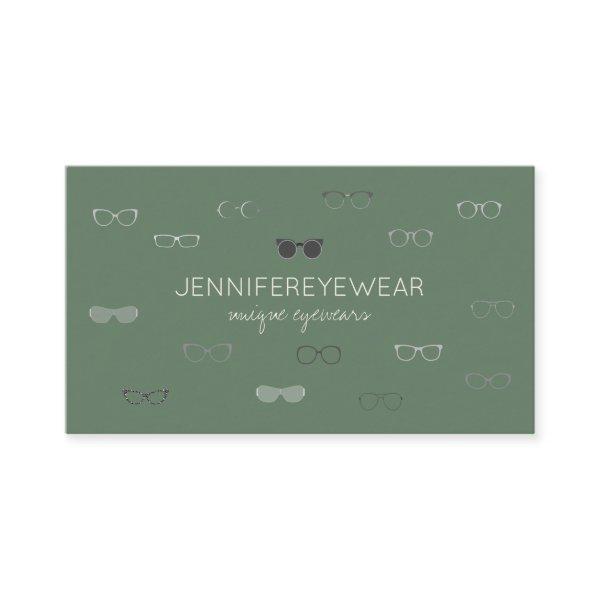 Sage Green Optical Eye sunglasses