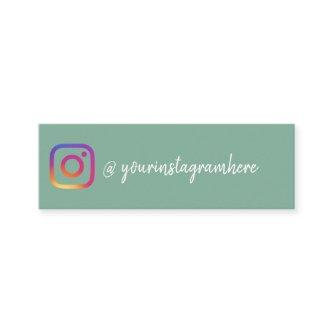 Sage Green Social Media Influencer Instagram Mini