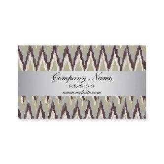 Sage TribaI Ikat ZigZag Pocket 2019 Calendar