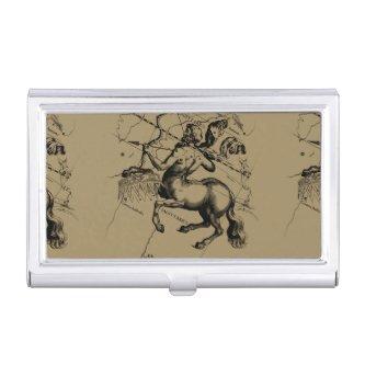 Sagittarius Constellation Map Engraving Hevelius  Case