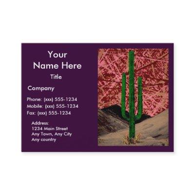SAGUARO (desert cactus motif) ~