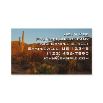 Saguaro Sunset I Arizona Desert Landscape