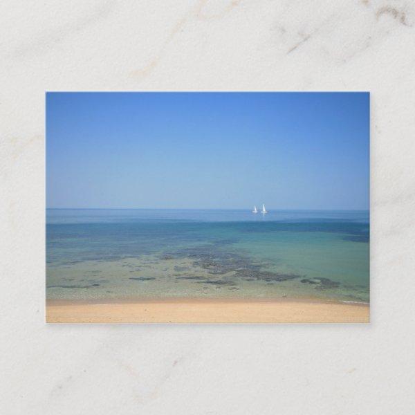 Sailing Boats Tropical Water - Gift Certificate