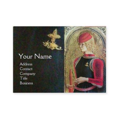 SAINT GEORGE AND DRAGON ,Red,Black,Gold Yellow