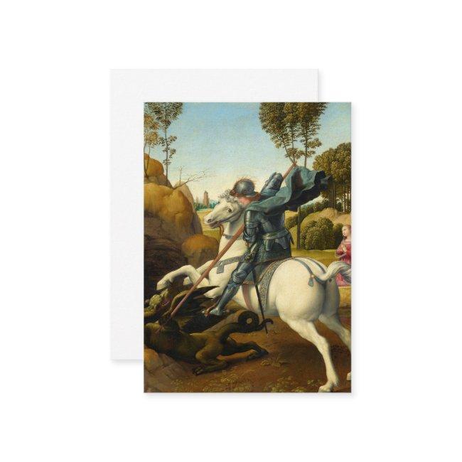 Saint George and the Dragon, 1506 by Raphael