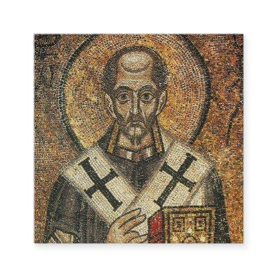 Saint John Chrysostom archbishop of Constantinople Square