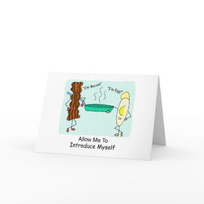 Salesperson Introduction Greeting Card