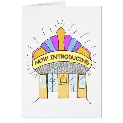 Salesperson Introduction Greeting Card