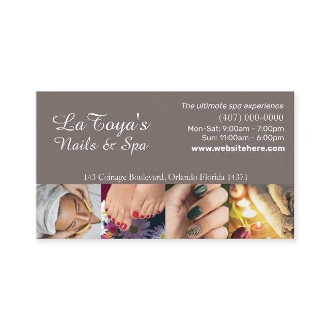 Salon/Spa/Nails Loyalty Card Template