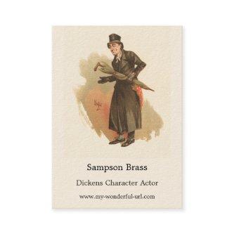 Sampson Brass, Kyd, Dickens The Old Curiosity Shop