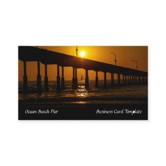 San Diego Sunset Ocean Beach Pier