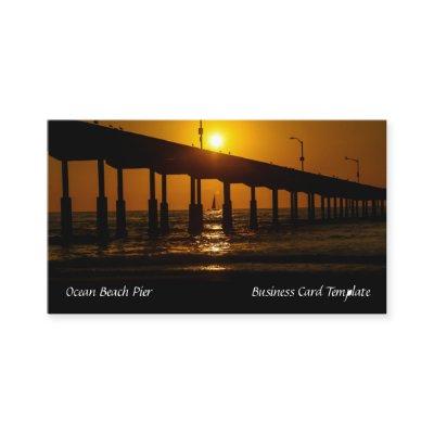 San Diego Sunset Ocean Beach Pier