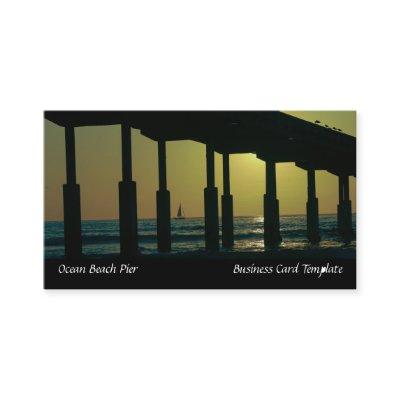 San Diego Sunset Ocean Beach Pier