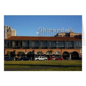 San Francisco Ghirardelli Square Card
