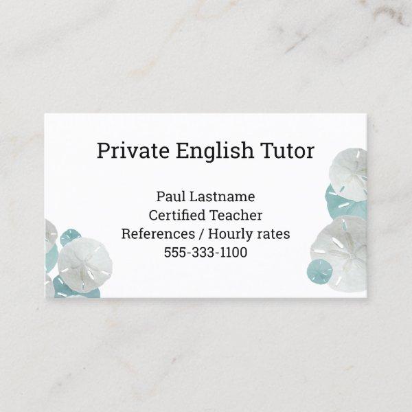 Sand Dollars Tutor Home Private