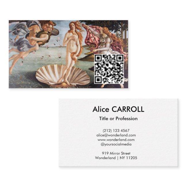Sandro Botticelli - Birth of Venus - QR Code