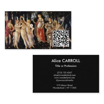 Sandro Botticelli - La Primavera - QR Code