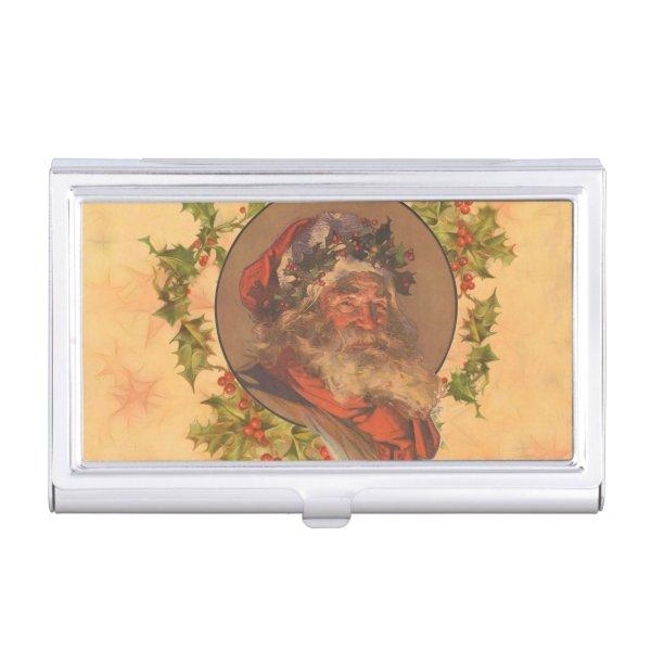 Santa Claus Christmas Vintage Portrait  Case