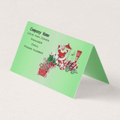 Santa on Christmas Train Candy Wheels Letter Green