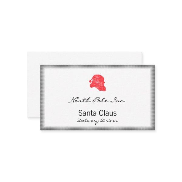 Santa Retro Silhouette