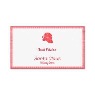 Santa Retro Silhouette