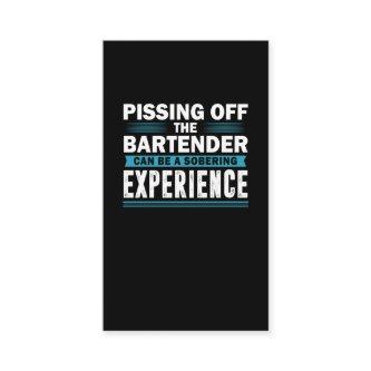 Sarcastic Bartender Alcohol Mixer Barkeeper Jokes